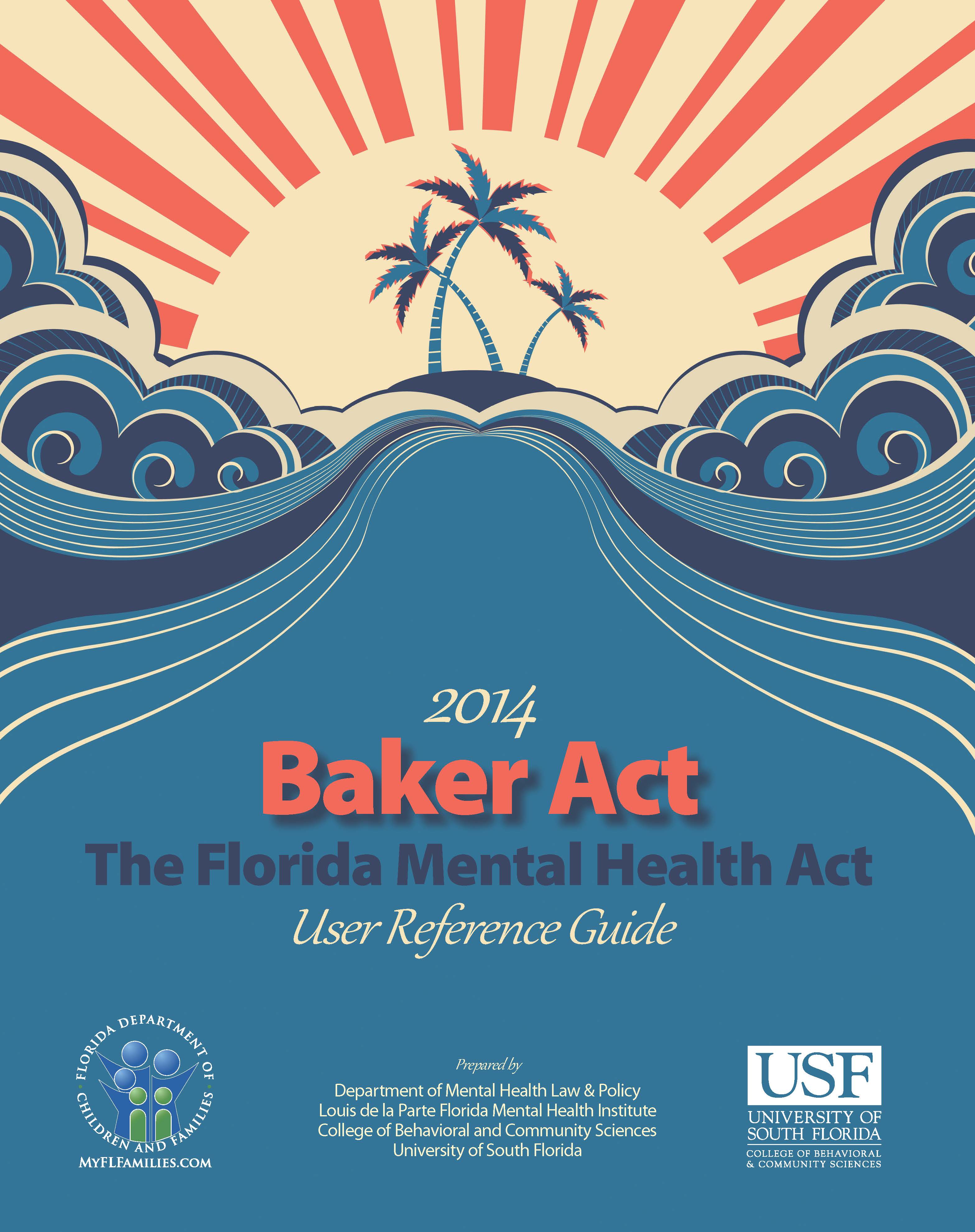 2014 Baker Act Manual cover